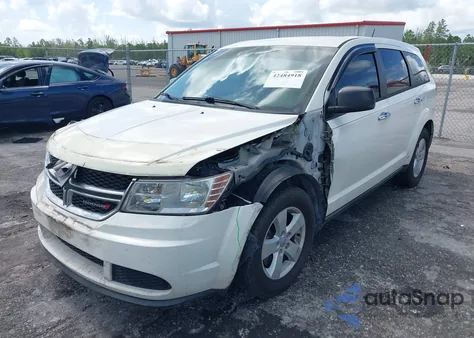 2013 Dodge Journey American Value Pkg z USA, uszkodzony, nr VIN 3C4PDCAB1DT646810